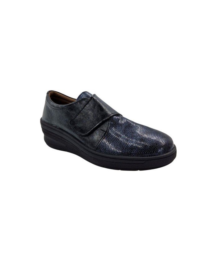 zapatos cuña javer negro 8002