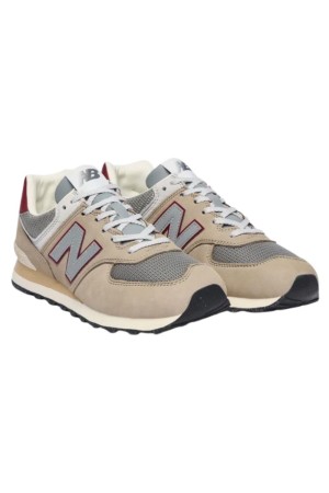 deportivos casual new balance 574 taupe u574skb