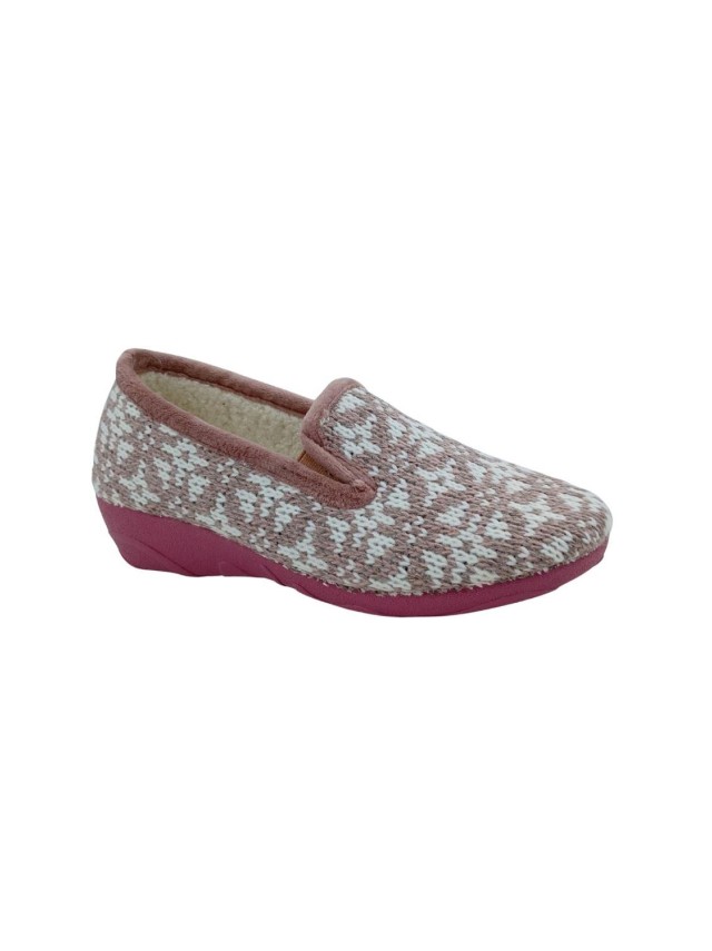 zapatillas con cuña cosdam nude 8674