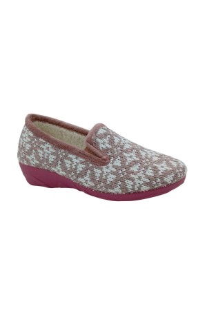 zapatillas con cuña cosdam nude 8674