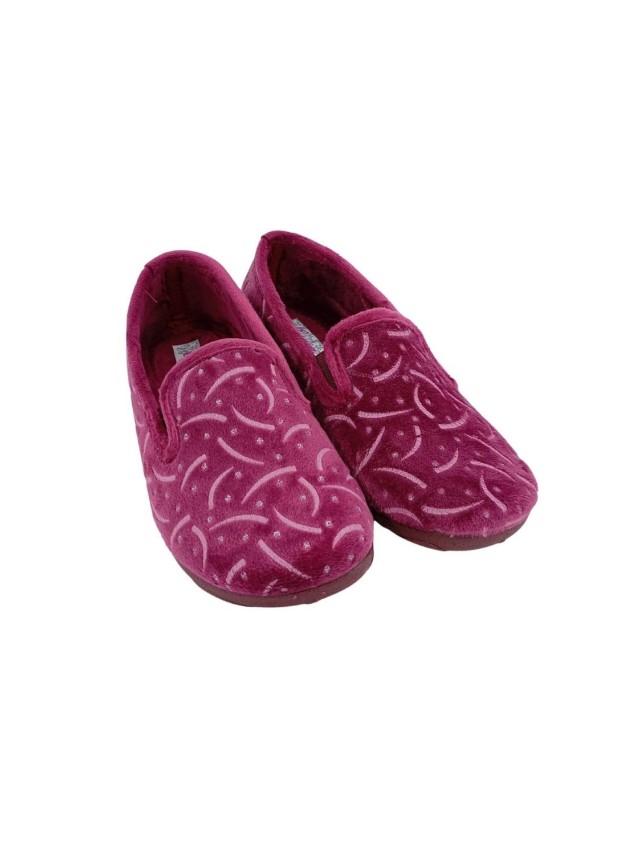 zapatillas con cuña cosdam burdeos 8670