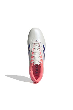 deportivos futbol adidas pure IIblanco-naranja jr2898