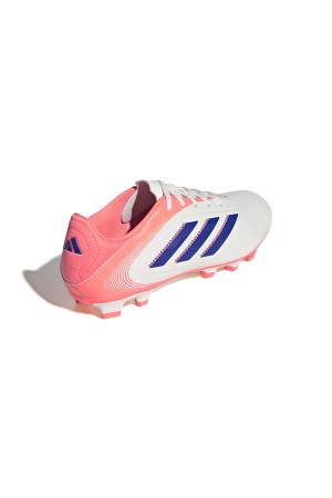 deportivos futbol adidas pure IIblanco-naranja jr2898