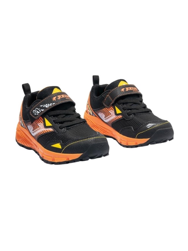 deportivos running joma negro-naranja...