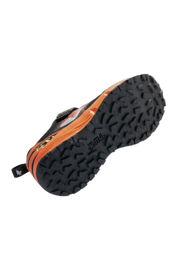 deportivos running joma negro-naranja...