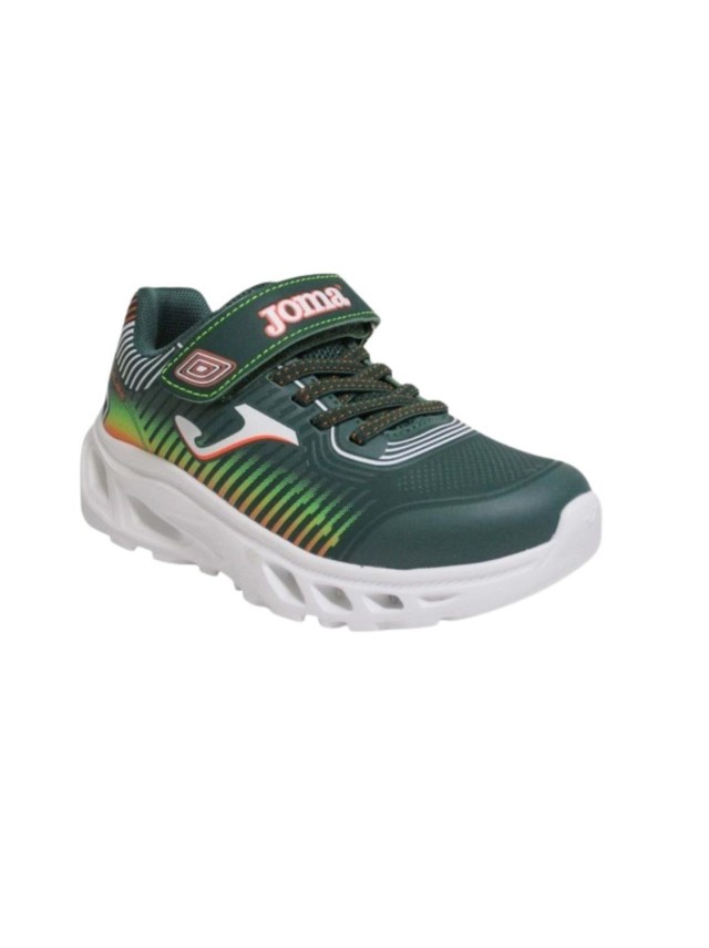 deportivos con luces joma verde...