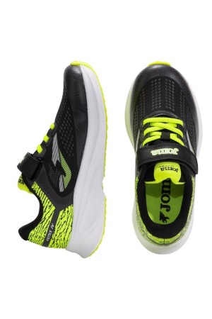 deportivos running joma negro fenix jr 2501