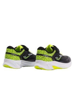 deportivos running joma negro fenix jr 2501