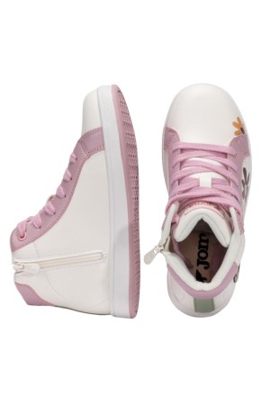 deportivos casual joma beig-morado flower jr 2525