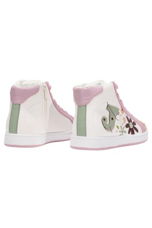 deportivos casual joma beig-morado flower jr 2525