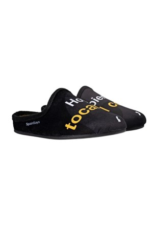 zapatillas casa abiertas marpen negro csp7