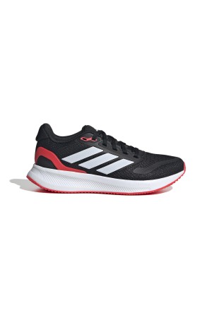 deportivos casual adidas runfalcon 5 negro-rojo jp5142