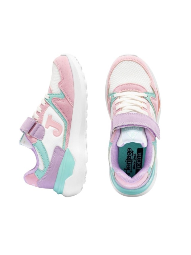 deportivos casual joma morado-rosa...