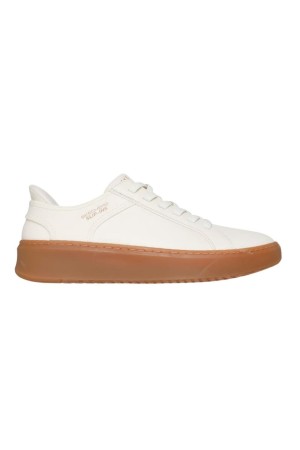 deportivos casual skechers court break blanco 183177