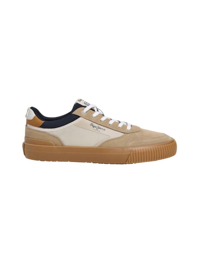deportivos casual pepe jeans taupe...