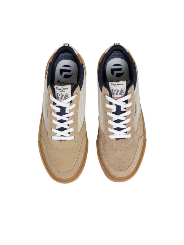 deportivos casual pepe jeans taupe...