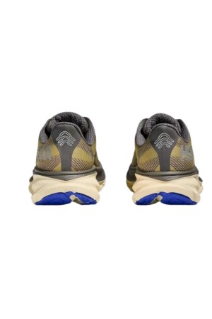 deportivos running hoka clifton 9 gris-amarillo 1141470gvl