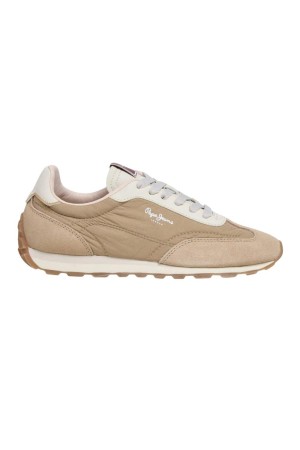 deportivos casual pepe jeans jane beige pls400030