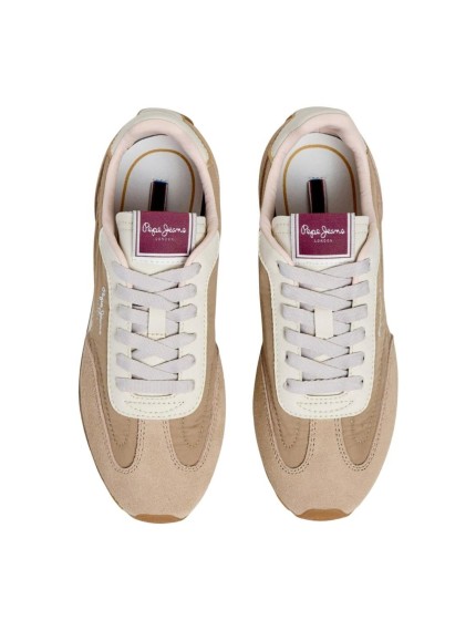 deportivos casual pepe jeans jane beige pls400030 2