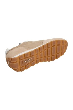 deportivos casual pepe jeans jane beige pls400030