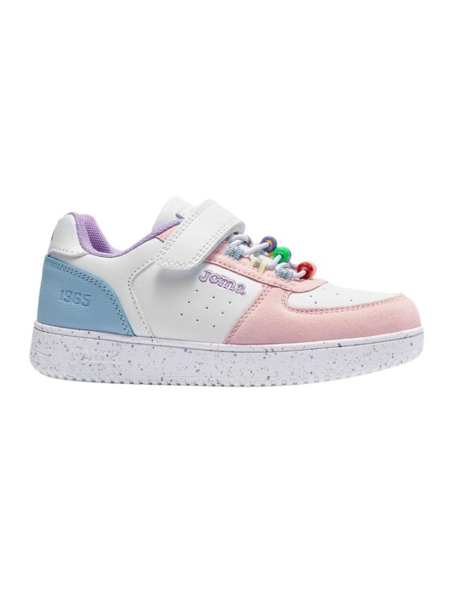 deportivos casual joma blanco-rosa...