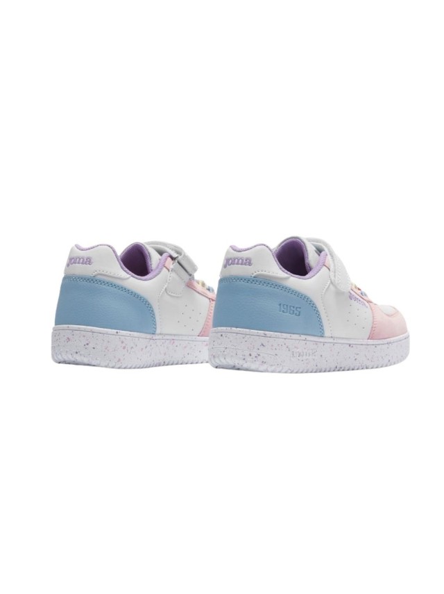 deportivos casual joma blanco-rosa...