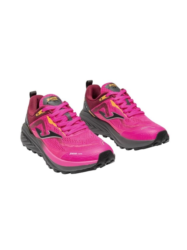 deportivos running joma fucsia...