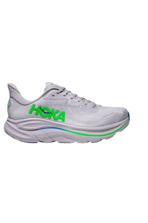 deportivos running hoka clifton 10 gris-verde 1162030ayn