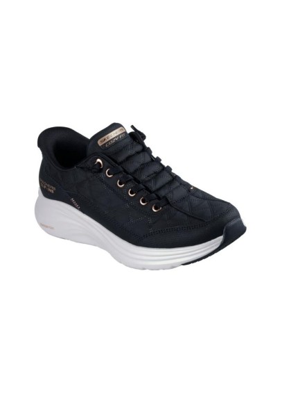 deportivos casual skechers contour negro-oro 150413
