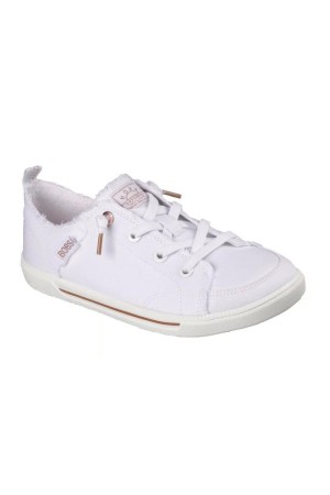 deportivos casual skechers bobs blanco 114150