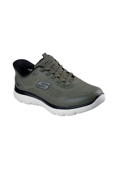 deportivos fitness skechers slip-ins summits 233047 VERDE