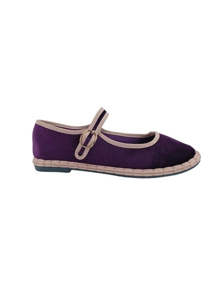 merceditas y bailarinas buonarotti fb5552 MORADO 2