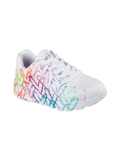 deportivos fitnnes skechers blanco-multi 314098l