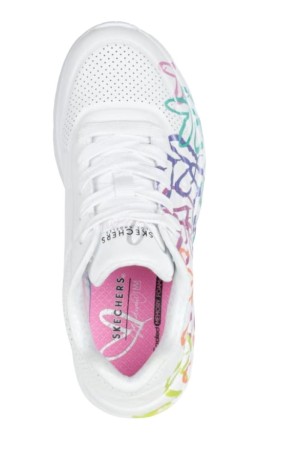 deportivos fitnnes skechers blanco-multi 314098l