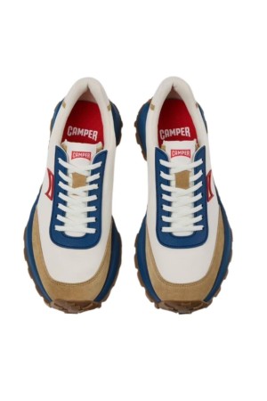 deportivos casual camper blanco-azul k100864-048