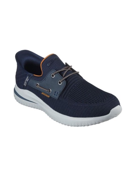 deportivos fitnnes skechers delson 3.0 marino 210606