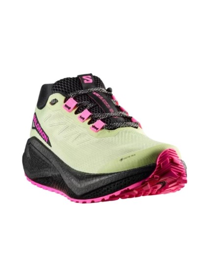 deportivos running salomon aero blaze verde-rosa l49106500