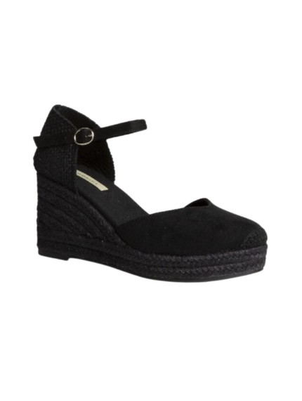 alpargatas esparto valenciana  corina m6345 NEGRO