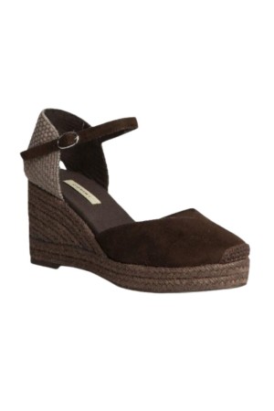 alpargatas esparto valenciana  corina m6345 MARRON OSCURO