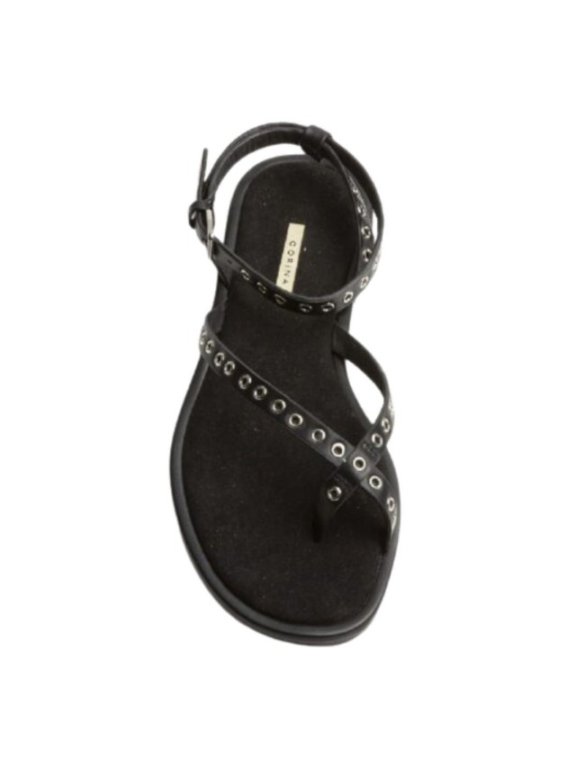 sandaalias planas corina negro m6441