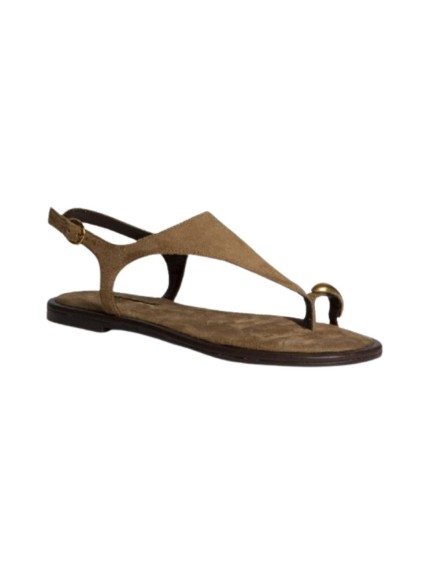 sandalias planas corina m6442 CAMEL