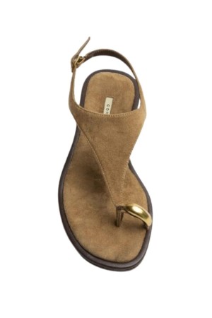 sandalias planas corina m6442 CAMEL