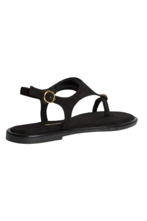sandalias planas corina m6442 NEGRO
