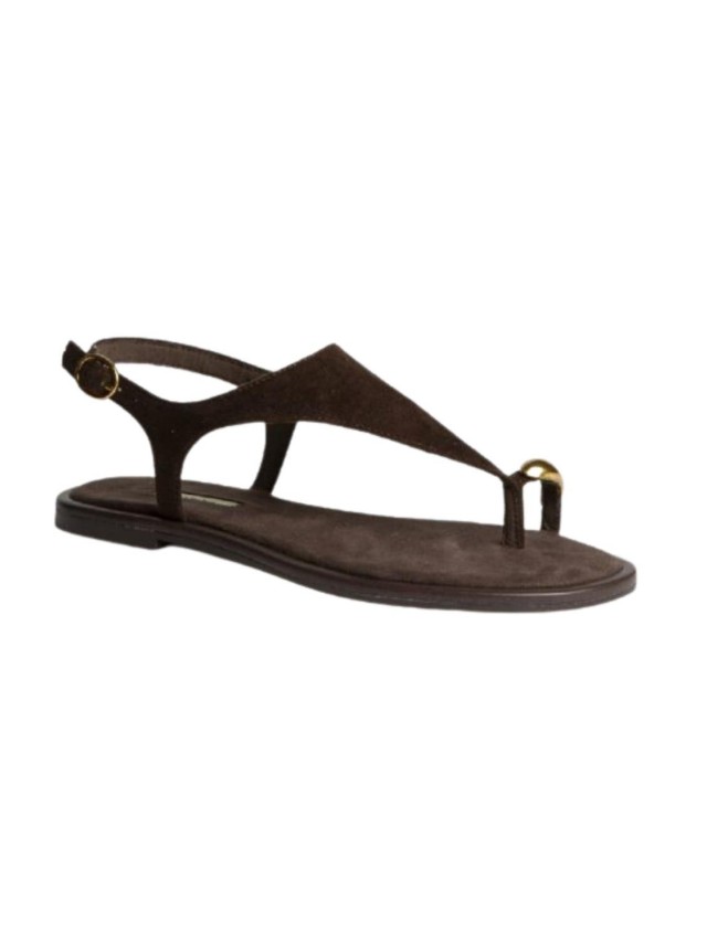 sandalias planas corina m6442 MARRON...