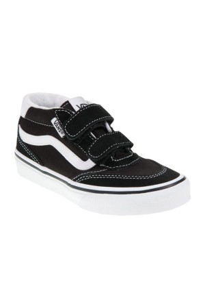deportivos casual vans brooklyn negro-blanco VN000E9FBZW1
