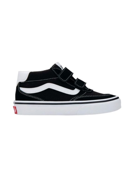 deportivos casual vans brooklyn negro-blanco VN000E9FBZW1 2