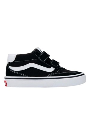 deportivos casual vans brooklyn negro-blanco VN000E9FBZW1