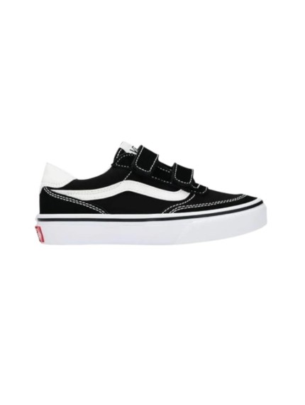 deportivos casual vans brooklyn negro-blanco VN000DBRBA21