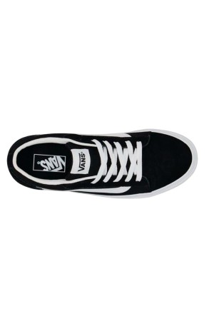 deportivos casual vans vero ls negro-blanco vn000y7hba21
