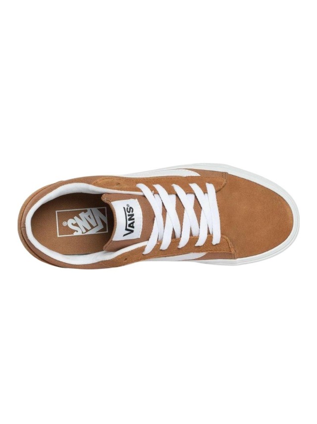 deportivos casual vans vero ls marron...